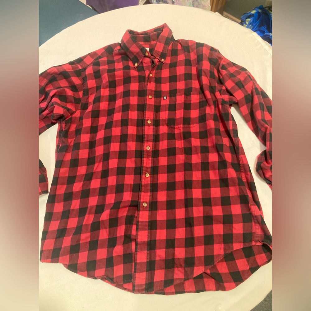 🦩Brooks Brothers light flannel shirt